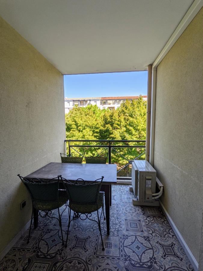 Apartamento F2 Garage Box Wifi Terasse Clim Gare Fac Eco Richter Montpellier Exterior foto