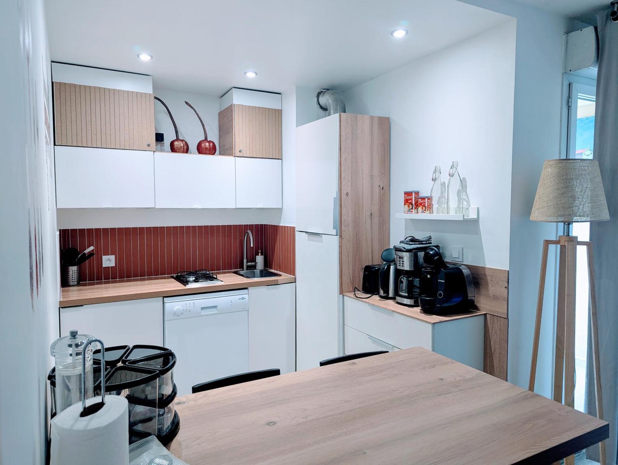 Apartamento F2 Garage Box Wifi Terasse Clim Gare Fac Eco Richter Montpellier Exterior foto